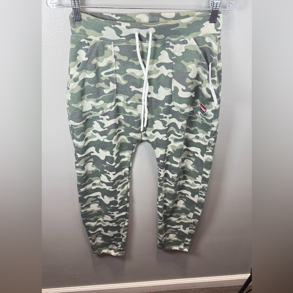 Spiritual‎ Gangster Kids Camo Cotton Blend Harem Sweatpants Size 14/Large